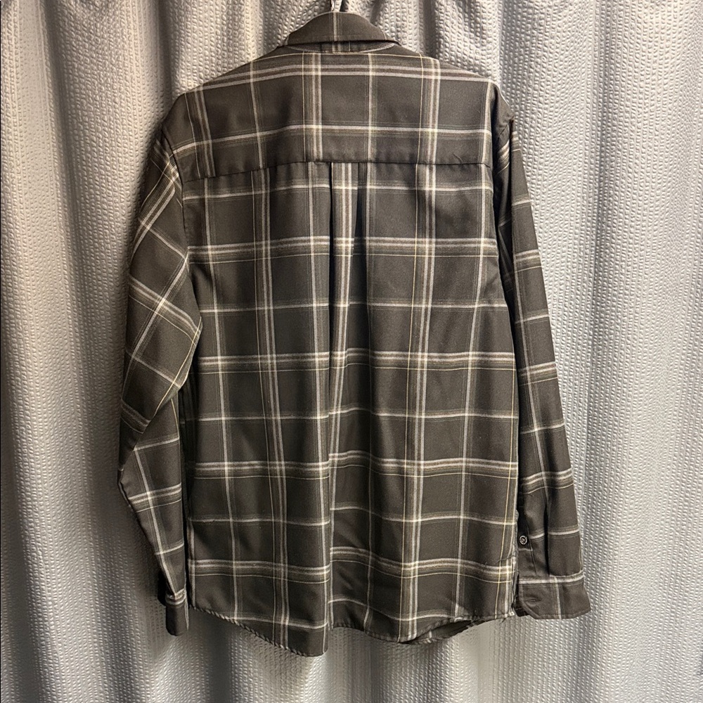 DIXXON Charcoal Plaid Men's Shirt Jacket - Picture 3 of 3